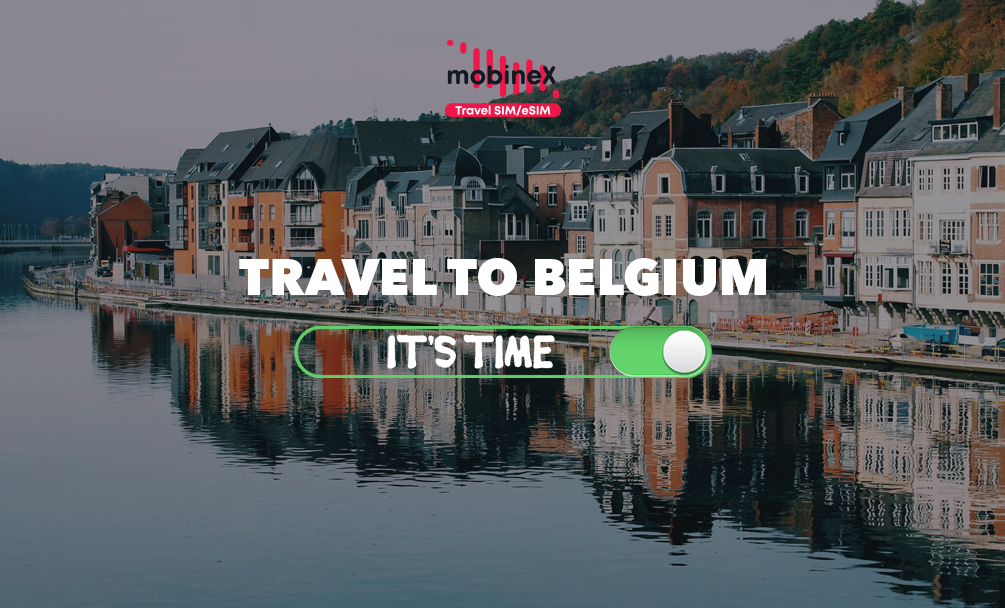 mobineX Roaming Internet for Traveling to Belgium